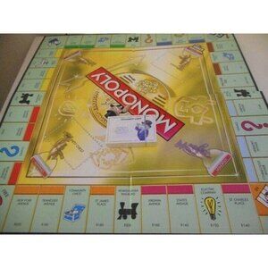 NIB 2009 Monopoly Champ Game Board Cards